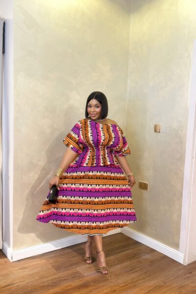 Amaka Skirt Set - Vibrant African Print Two-Piece Outfit